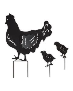 CHICKEN FAMILY GARDEN STAKE