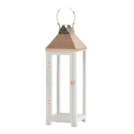 HARTFORD LARGE WOODEN LANTERN